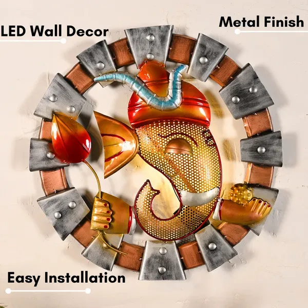 Handmade_Metal_Laddu_Ganesh_|_Spiritual_Wall_Hanging_Art_for_Living_Room_&_Entrance_Decor