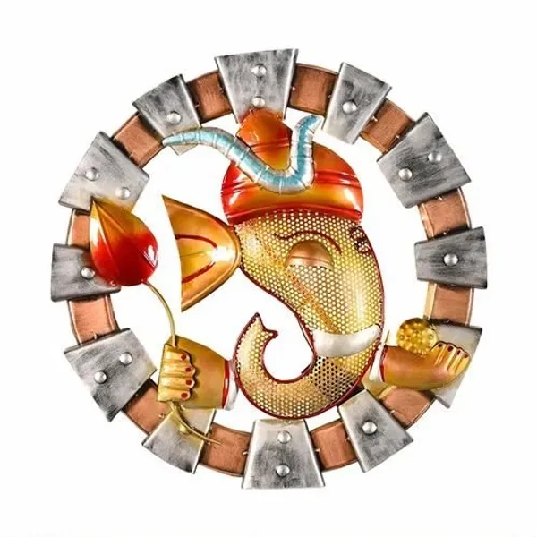 Handmade_Metal_Laddu_Ganesh_|_Spiritual_Wall_Hanging_Art_for_Living_Room_&_Entrance_Decor