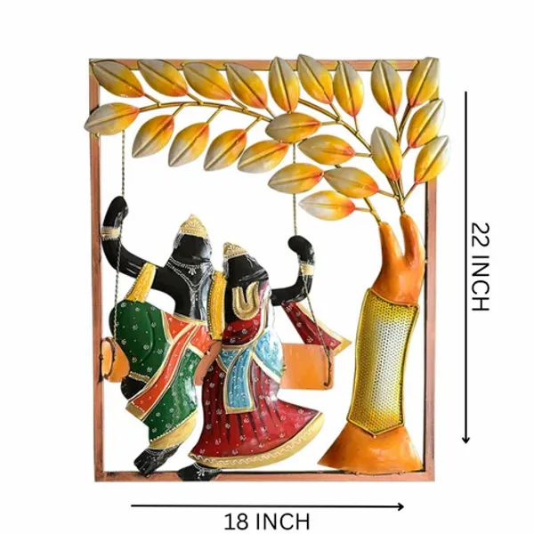 Metal_Radha_Krishna_Jhula_Frame_|_Decorative_Swing_Showpiece_for_Home_Temple_&_Gift_Purpose