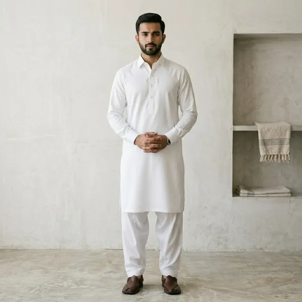 Crisp_Pure_White_Cotton_Pathani_Suit
