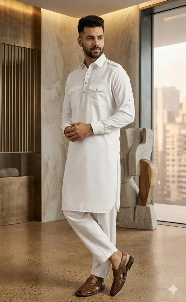 Men's_Premium_Off-White_Pathani_Kurta_Shalwar_Set_|_Classic_Ethnic_Wear_for_Festive_&_Casual_Occasions