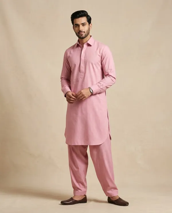 Men's_Pink_Pathani_Suit