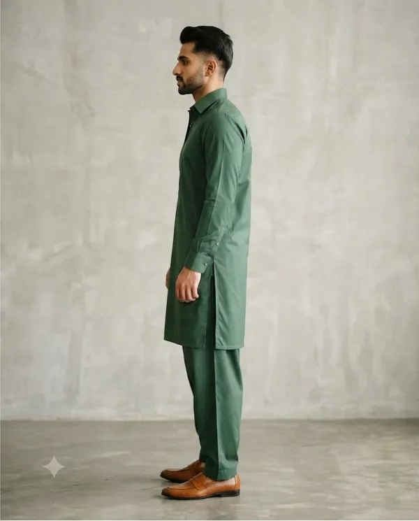Men's_Green_Pathani_Suit
