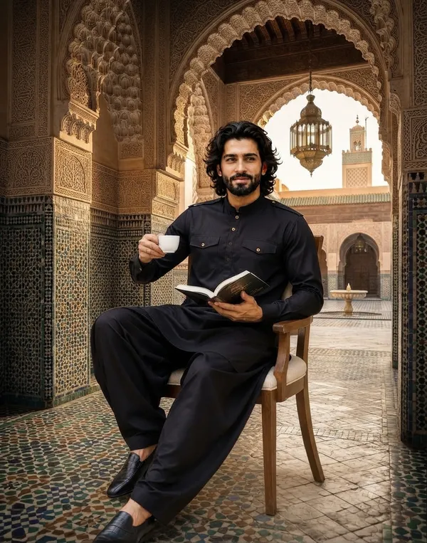 Premium_Midnight_Black_Designer_Kurta_Salwar_Set_for_Men