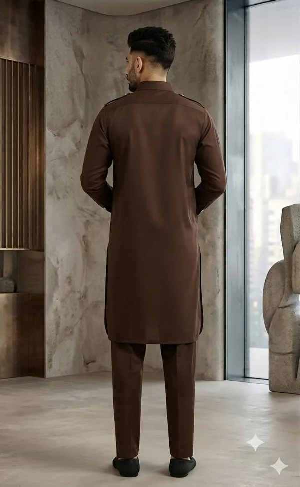Men's_Premium_Brown_Pathani_Kurta_Shalwar_Set_|_Classic_Ethnic_Wear_for_Festive_&_Casual_Occasions
