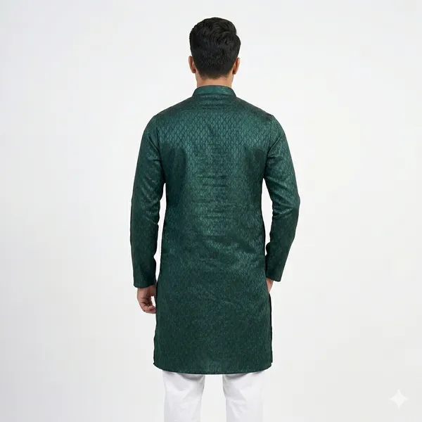 Royal_Deep_Emerald_Green_Kurta_for_Men_|_Elegant_Traditional_Ethnic_Wear