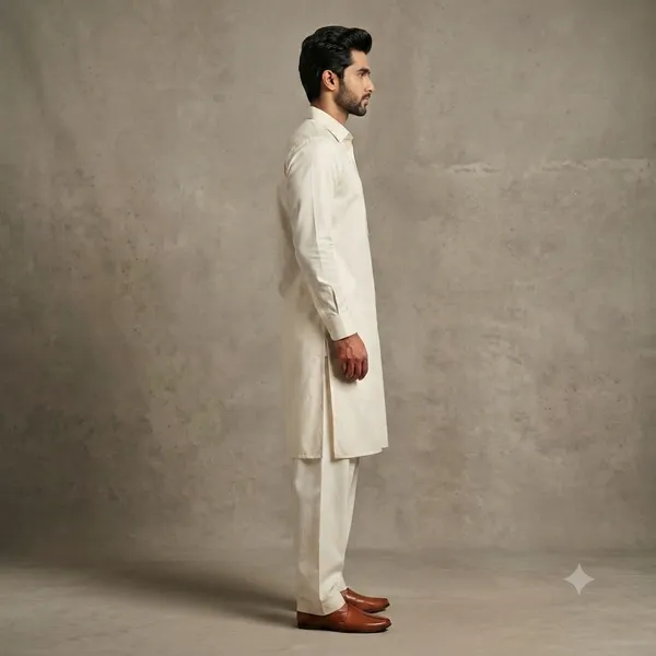 Classic_Off-White_Cotton_Pathani_Suit