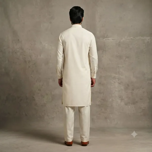 Classic_Off-White_Cotton_Pathani_Suit