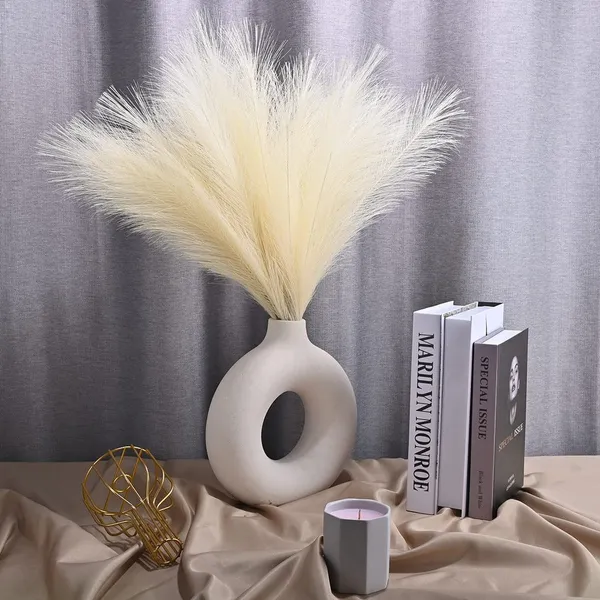 Cream_Artificial_Pampas_(Set_Of_3)_For_Decoration