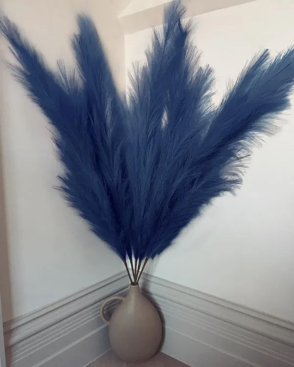 Blue_Artificial_Pampas_(Set_Of_3)_For_Decoration