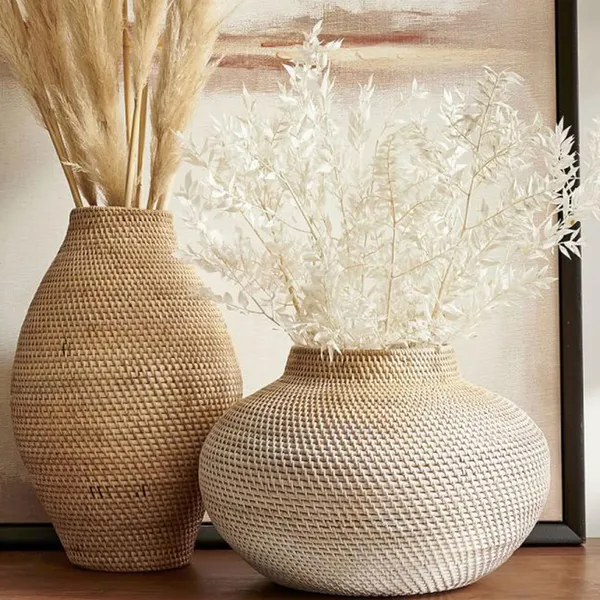 White_Dried_Real_Eucalyptus_Italian_Ruscus_-_5_Stems_For_Decoration