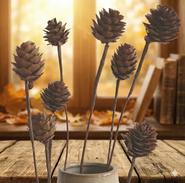 Natural_Dried_Pine_Cones_5_Stems_For_Decoration