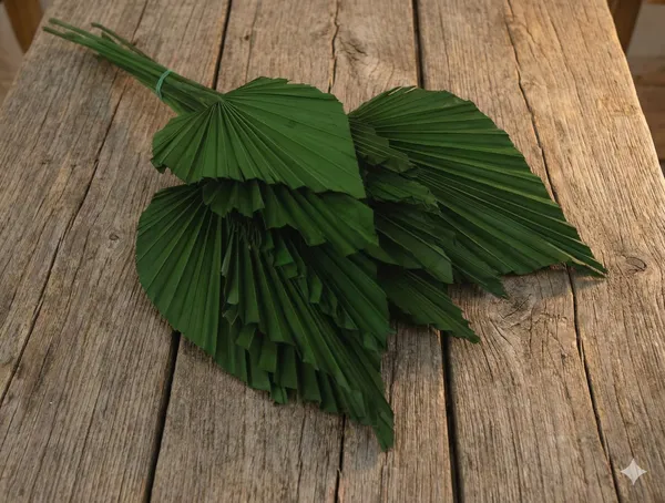 Green_Eco-Friendly_Dried_Palm_Leaves_For_Decoration