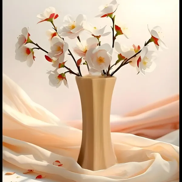 Vanya_Big_Vase_Ginger_Ceramic_Flower_Vase_For_Living_Room,_Bedroom,_Dining_Table,_Home_Decoration,_Artificial_Flowers|D-_7_X_H_-_15_Cm|