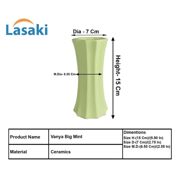 Vanya_Big_Vase_Mint_Ceramic_Flower_Vase_For_Living_Room,_Bedroom,_Dining_Table,_Home_Decoration,_Artificial_Flowers|D-_7_X_H_-_15_Cm|