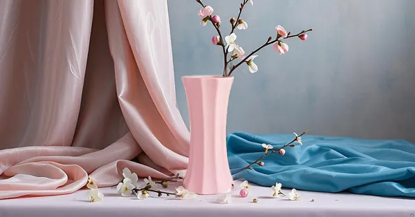 Vanya_Big_Vase_Pink_Ceramic_Flower_Vase_For_Living_Room,_Bedroom,_Dining_Table,_Home_Decoration,_Artificial_Flowers|D-_7_X_H_-_15_Cm|