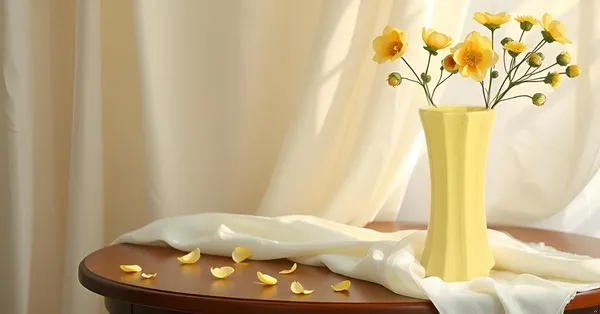 Vanya_Big_Vase_Saffron_Ceramic_Flower_Vase_For_Living_Room,_Bedroom,_Dining_Table,_Home_Decoration,_Artificial_Flowers|D-_7_X_H_-_15_Cm|