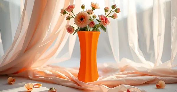 Vanya_Small_Vase_Lily_Ceramic_Flower_Vase_For_Living_Room,_Bedroom,_Dining_Table,_Home_Decoration,_Artificial_Flowers|D-_6.5_X_H_-_13_Cm|