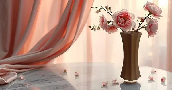 Vanya_Small_Vase_Truffle_Ceramic_Flower_Vase_For_Living_Room,_Bedroom,_Dining_Table,_Home_Decoration,_Artificial_Flowers|D-_6.5_X_H_-_13_Cm|