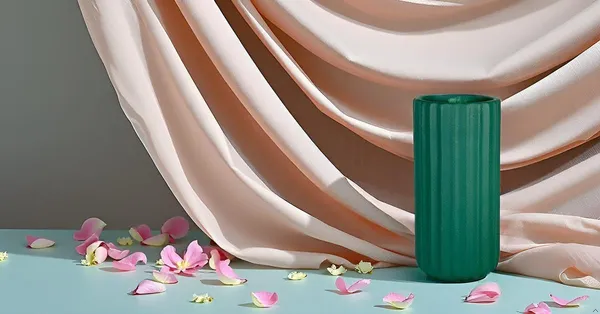 Ayla_Small_Vase_Deep_Jungle_Ceramic_Flower_Vase_For_Living_Room,_Bedroom,_Dining_Table,_Home_Decoration,_Artificial_Flowers|D-_6.5_X_H_-_13_Cm|