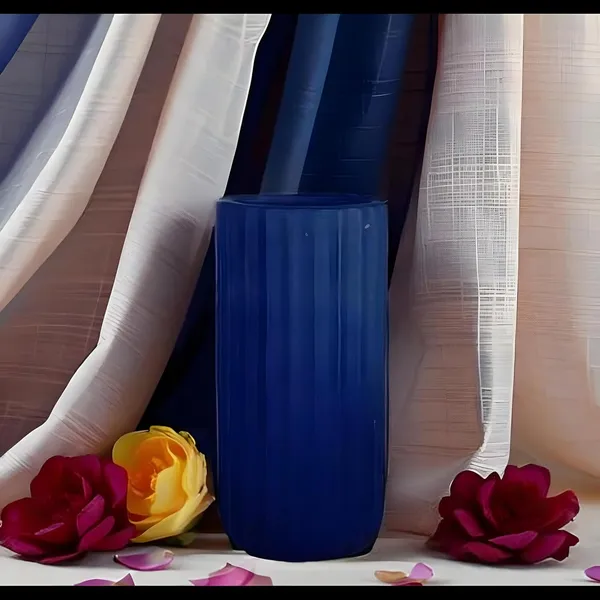 Ayla_Small_Vase_Blue_Ceramic_Flower_Vase_For_Living_Room,_Bedroom,_Dining_Table,_Home_Decoration,_Artificial_Flowers|D-_6.5_X_H_-_13_Cm|