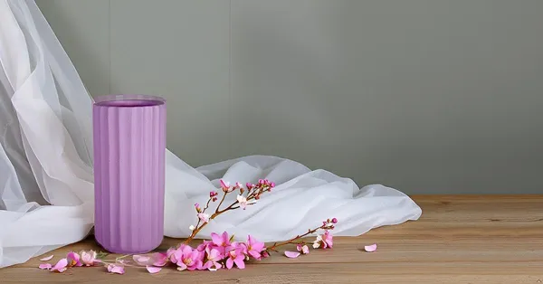 Ayla_Small_Vase_Purple_Ceramic_Flower_Vase_For_Living_Room,_Bedroom,_Dining_Table,_Home_Decoration,_Artificial_Flowers|D-_6.5_X_H_-_13_Cm|