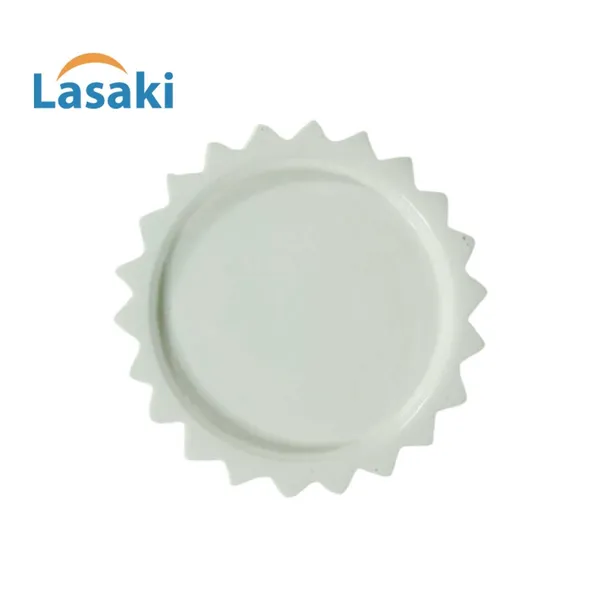 Celty_Tray_White_Set_Of_2_|_Round_Ceramic_(Plates/Saucers)_For_Pots,_Planters,_Flowers,_Succulents_|_Decorative_Garden_Accessories_|_(H_-_2.5_X_D_-_14.5_Cm)