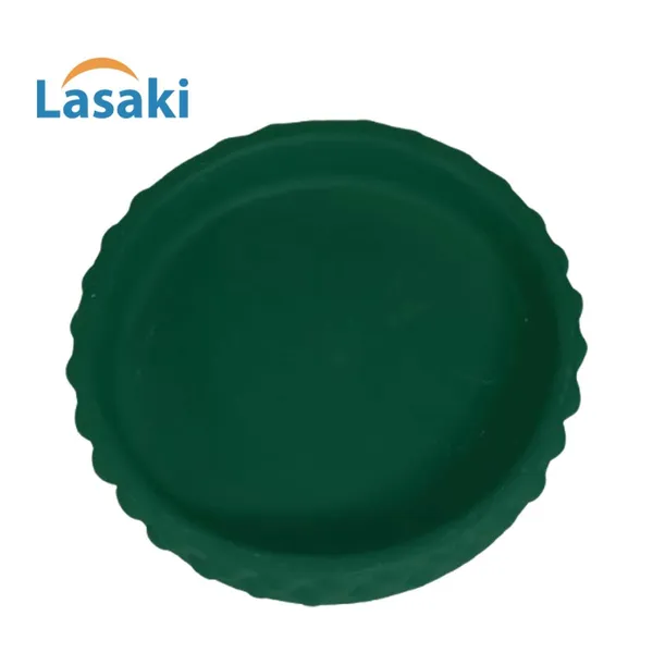 Bubble_Small_Tray_Deep_Jungle_Set_Of_2_|_Round_Ceramic_(Plates/Saucers)_For_Pots,_Planters,_Flowers,_Succulents_|_Decorative_Garden_Accessories_|_(H_-_3_X_D_-_10.5_Cm)