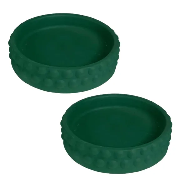Bubble_Big_Tray_Deep_Jungle_Set_Of_2_|_Round_Ceramic_(Plates/Saucers)_For_Pots,_Planters,_Flowers,_Succulents_|_Decorative_Garden_Accessories_|_(H_-_3_X_D_-_13_Cm)