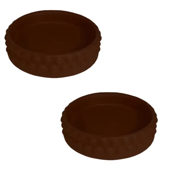 Bubble_Big_Tray_Truffle_Set_Of_2_|_Round_Ceramic_(Plates/Saucers)_For_Pots,_Planters,_Flowers,_Succulents_|_Decorative_Garden_Accessories_|_(H_-_3_X_D_-_13_Cm)