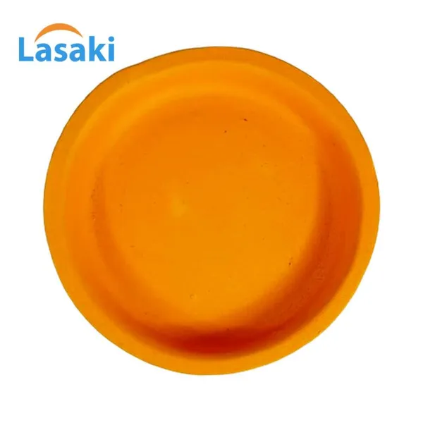 Plate_Circular_3_Inch_Lily_R3_Set_Of_2_|_Round_Ceramic(Plates/Saucers)_For_Pots,Planters,Flowers,Succulents|Decorative_Garden_Accessories|(H_-_1.5_X_D_-_9.5_Cm)
