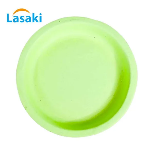 Plate_Circular_3_Inch_Mint_R3_Set_Of_2_|_Round_Ceramic(Plates/Saucers)_For_Pots,Planters,Flowers,Succulents|Decorative_Garden_Accessories|(H_-_1.5_X_D_-_9.5_Cm)