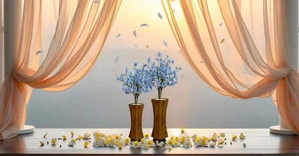 Vanya_Set_Of_2_Vase_Antique_Ceramic_Flower_Vase_For_Living_Room,Bedroom,Dining_Table,Home_Decoration,Artificial_Flowers|Big:D-_7_X_H_-_15_Cm,_Small:D-_6.5_X_H_-_13_Cm|