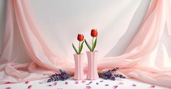 Vanya_Set_Of_2_Vase_Pink_Ceramic_Flower_Vase_For_Living_Room,Bedroom,Dining_Table,Home_Decoration,Artificial_Flowers|Big:D-_7_X_H_-_15_Cm,_Small:D-_6.5_X_H_-_13_Cm|