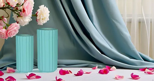 Ayla_Set_Of_2_Vase_Aqua_Ceramic_Flower_Vase_For_Living_Room,Bedroom,Dining_Table,Home_Decoration,Artificial_Flowers|Big:D-_7_X_H_-_15_Cm,_Small:D-_6.5_X_H_-_13_Cm|