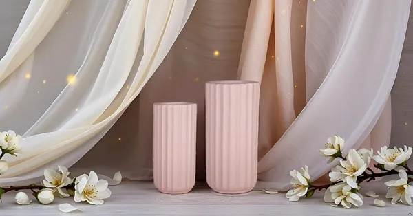 Ayla_Set_Of_2_Vase_Pink_Ceramic_Flower_Vase_For_Living_Room,Bedroom,Dining_Table,Home_Decoration,Artificial_Flowers|Big:D-_7_X_H_-_15_Cm,_Small:D-_6.5_X_H_-_13_Cm|