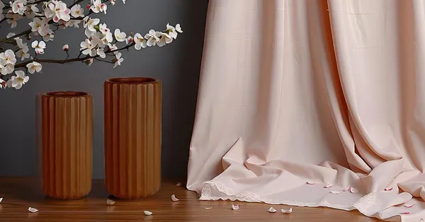 Ayla_Set_Of_2_Vase_Truffle_Ceramic_Flower_Vase_For_Living_Room,Bedroom,Dining_Table,Home_Decoration,Artificial_Flowers|Big:D-_7_X_H_-_15_Cm,_Small:D-_6.5_X_H_-_13_Cm|