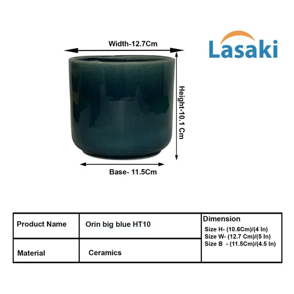 Orin_5D_Blue_0_Ceramic_Pots_For_Indoor_Plants,_Planters,Gamla,Outdoor,Balcony,Home,Round,Garden,_Office_Decor,Succulent(H_-_11.5_X_D_-_13_Cm)