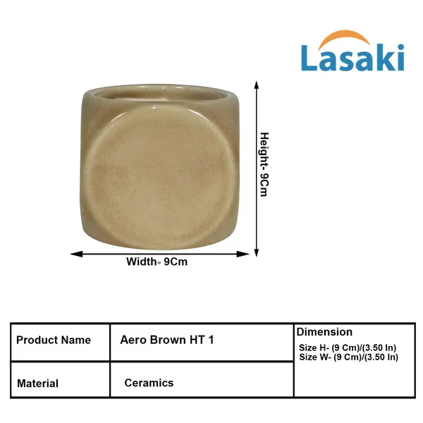 Aero_Brown__Ceramic_Pots_For_Indoor_Plants,_Planters,Gamla,Outdoor,Balcony,Home,Round,Garden,_Office_Decor,Succulent(L-9_X_W_-_9_X_H_-_9_Cm)