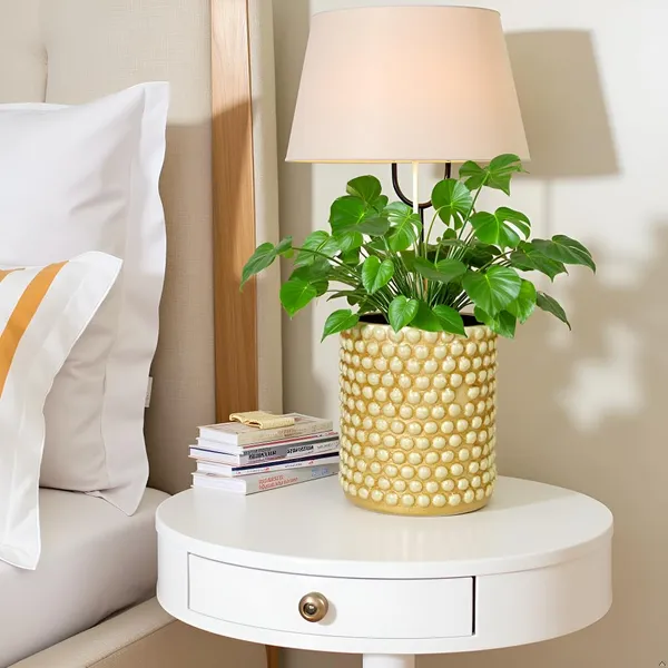 Bubble_Big_Brown__Ceramic_Pots_For_Indoor_Plants,_Planters,Gamla,Outdoor,Balcony,Home,Round,Garden,_Office_Decor,Succulent(H_-_15_X_D_-_13_Cm)