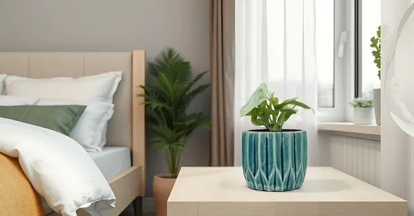 Montra_Blue_0_Ceramic_Pots_For_Indoor_Plants,_Planters,Gamla,Outdoor,Balcony,Home,Round,Garden,_Office_Decor,Succulent(H_-_10.5_X_D_-_12.5_Cm)