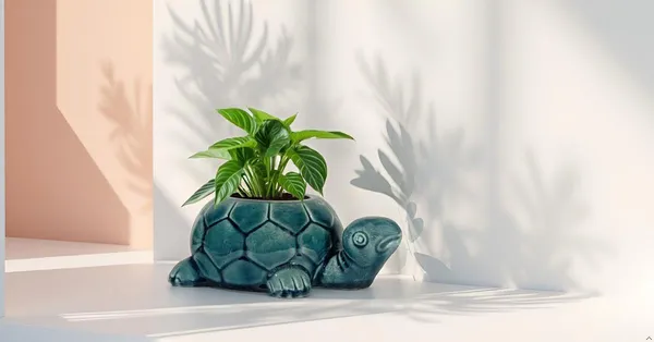 Tortoise_Blue_0_Ceramic_Pots_For_Indoor_Plants,_Planters,Gamla,Outdoor,Balcony,Home,Round,Garden,_Office_Decor,Succulent(L_-_19.5_X_W_-_13.5_X_H_-_7_Cm)