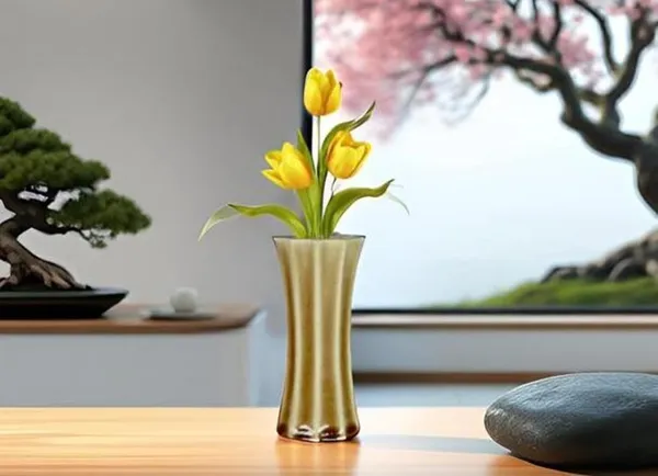 Vanya_Big_Vase_Brown__Ceramic_Flower_Vase_For_Living_Room,_Bedroom,_Dining_Table,_Home_Decoration,_Artificial_Flowers_(D-_7_X_H_-_15_Cm)