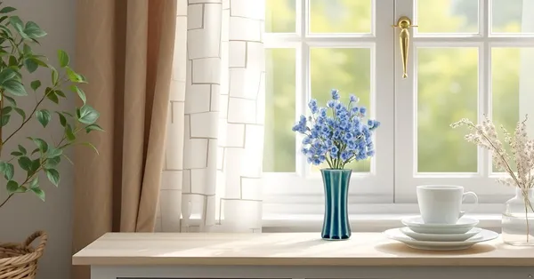 Vanya_Big_Vase_Blue_0_Ceramic_Flower_Vase_For_Living_Room,_Bedroom,_Dining_Table,_Home_Decoration,_Artificial_Flowers_(D-_7_X_H_-_15_Cm)