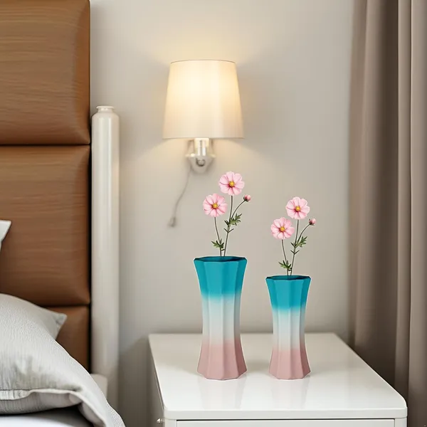 Vanya_Set_Of_2_Vase__Ceramic_Flower_Vase_For_Living_Room,Bedroom,Dining_Table,Home_Decoration,Artificial_Flowers|Big:D-_7_X_H_-_15_Cm,_Small:D-_6.5_X_H_-_13_Cm|
