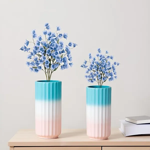 Ayla_Set_Of_2_Vase__Ceramic_Flower_Vase_For_Living_Room,Bedroom,Dining_Table,Home_Decoration,Artificial_Flowers|Big:D-_7_X_H_-_15_Cm,_Small:D-_6.5_X_H_-_13_Cm|