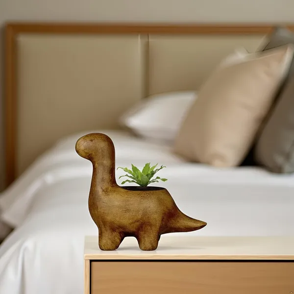 Dino_Antique_Ceramic_Pots_For_Indoor_Plants,_Planters,Gamla,Outdoor,Balcony,Home,Round,Garden,_Office_Decor,Succulent(L_-_14.5_X_W_-_7_X_H_-_12.5_Cm)