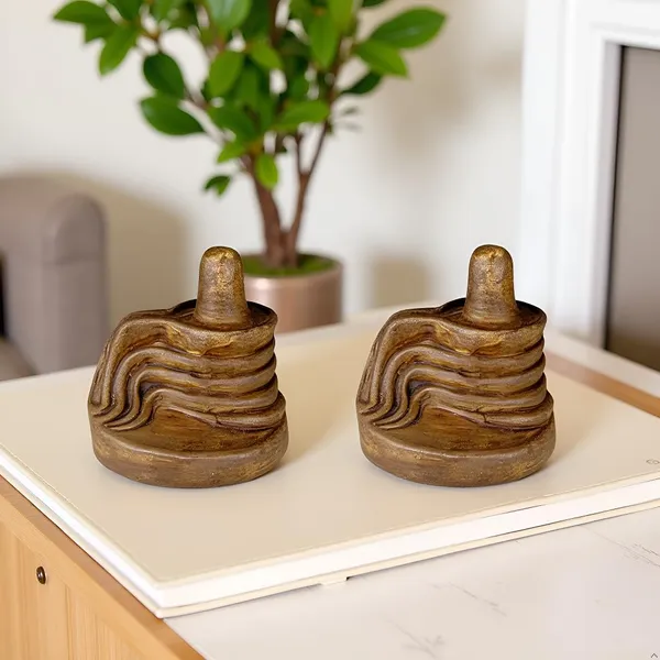 Shivling_Antique_Set_Of_2_Ceramic_Figurine_Showpiece_Artifact_Abstract_Animal_Statue_For_Indoor,_Home,_Office_Decor,(L_-_8_X_W_-_6.5_X_H_-_8_Cm)