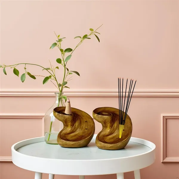 Ocean_Curl_Antique_Set_Of_2_Ceramic_Figurine_Showpiece_Artifact_Abstract_Animal_Statue_For_Indoor,_Home,_Office_Decor,(L_-_8_X_W_-_8_X_H_-_6_Cm)