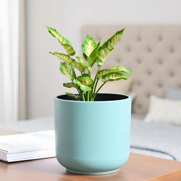 Orin_6D_Aqua_Ceramic_Pots_For_Indoor_Plants,_Planters,Gamla,Outdoor,Balcony,Home,Round,Garden,_Office_Decor,Succulent(H_-_13.5_X_D_-_15.5_Cm)